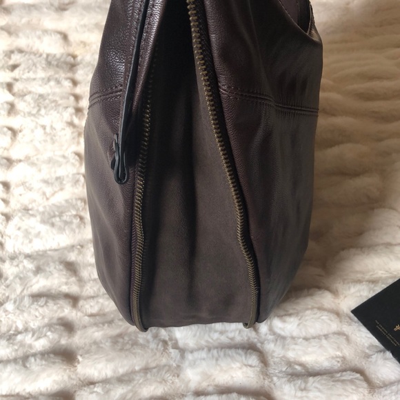 Frye Gina Hobo Brown Leather and Suede Large Bag NWT - Picture 13 of 15